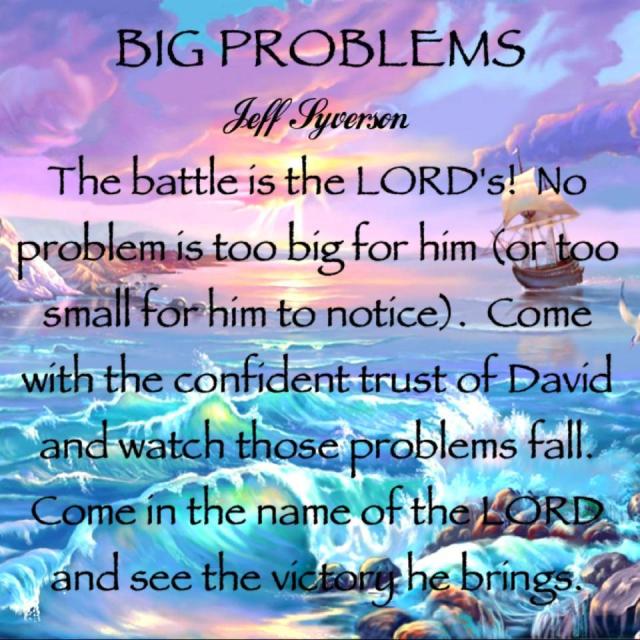 From Jeff's Devotional Book Open Up Your Heart. Order the book today from amazon.com