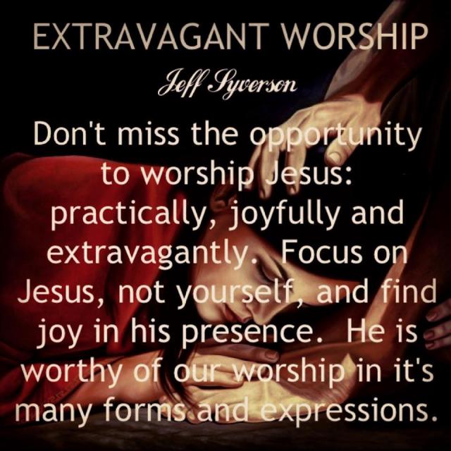 This quote from Jeff's Devotional book, Open Up Your Heart. It is now available at amazon.com