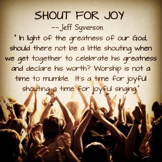 Shout for Joy