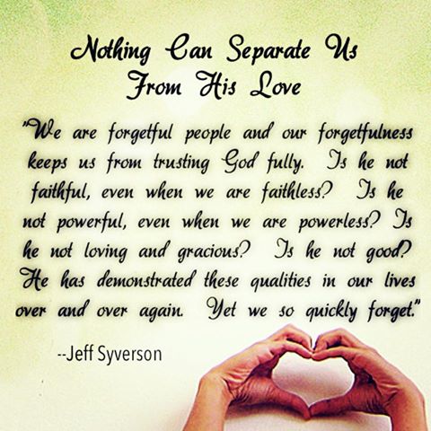 From Open Up Your Heart by Jeff Syverson
