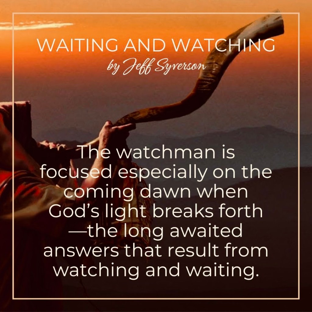 waiting and watching