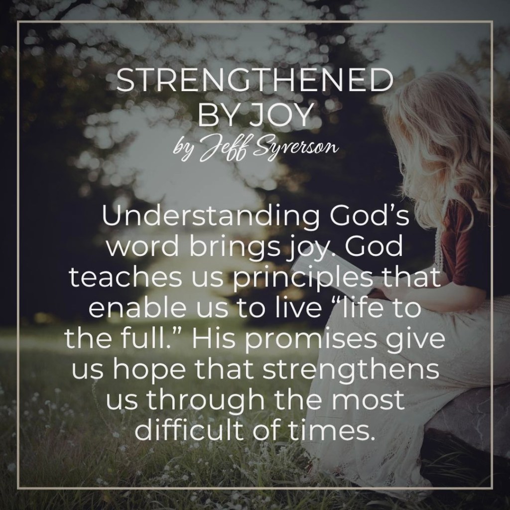 Strengthened by Joy