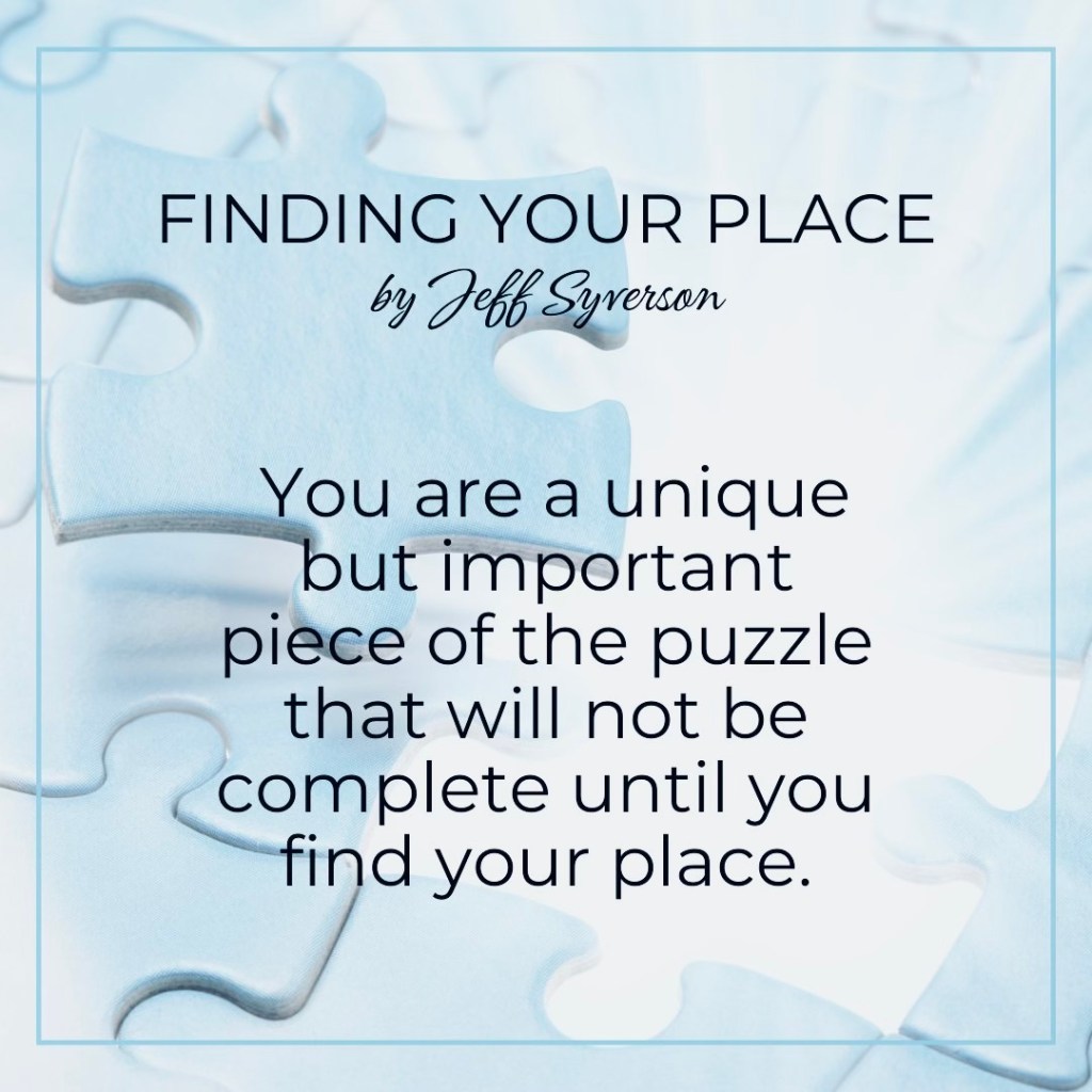 Finding Your Place