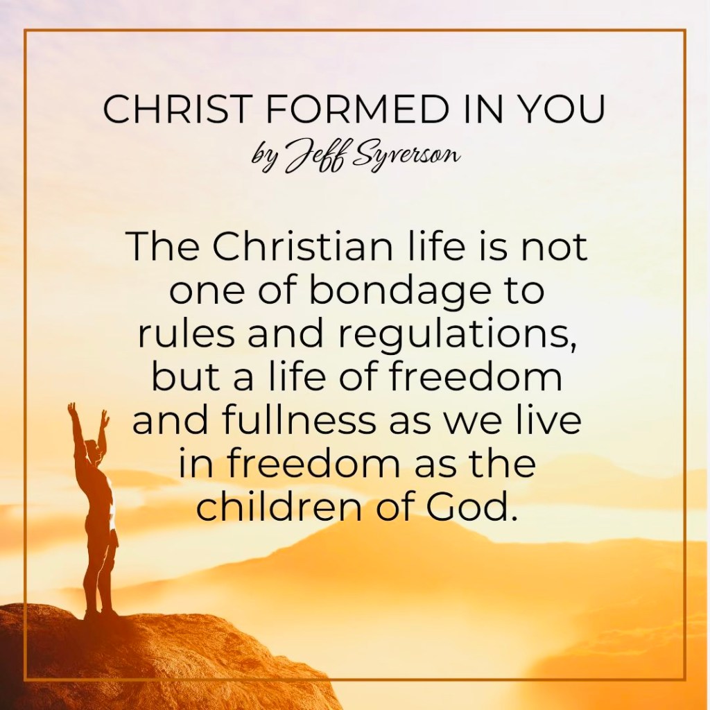 Christ Formed in You