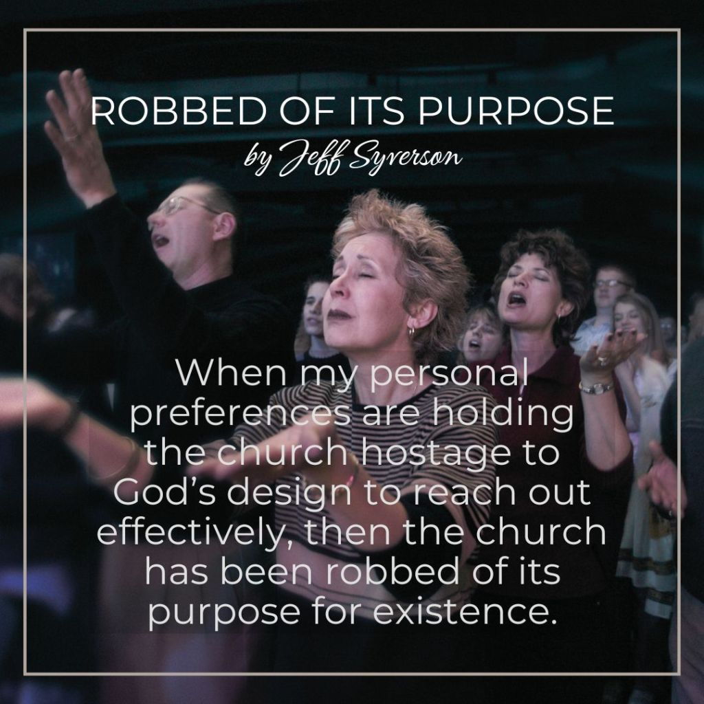 Robbed of its Purpose