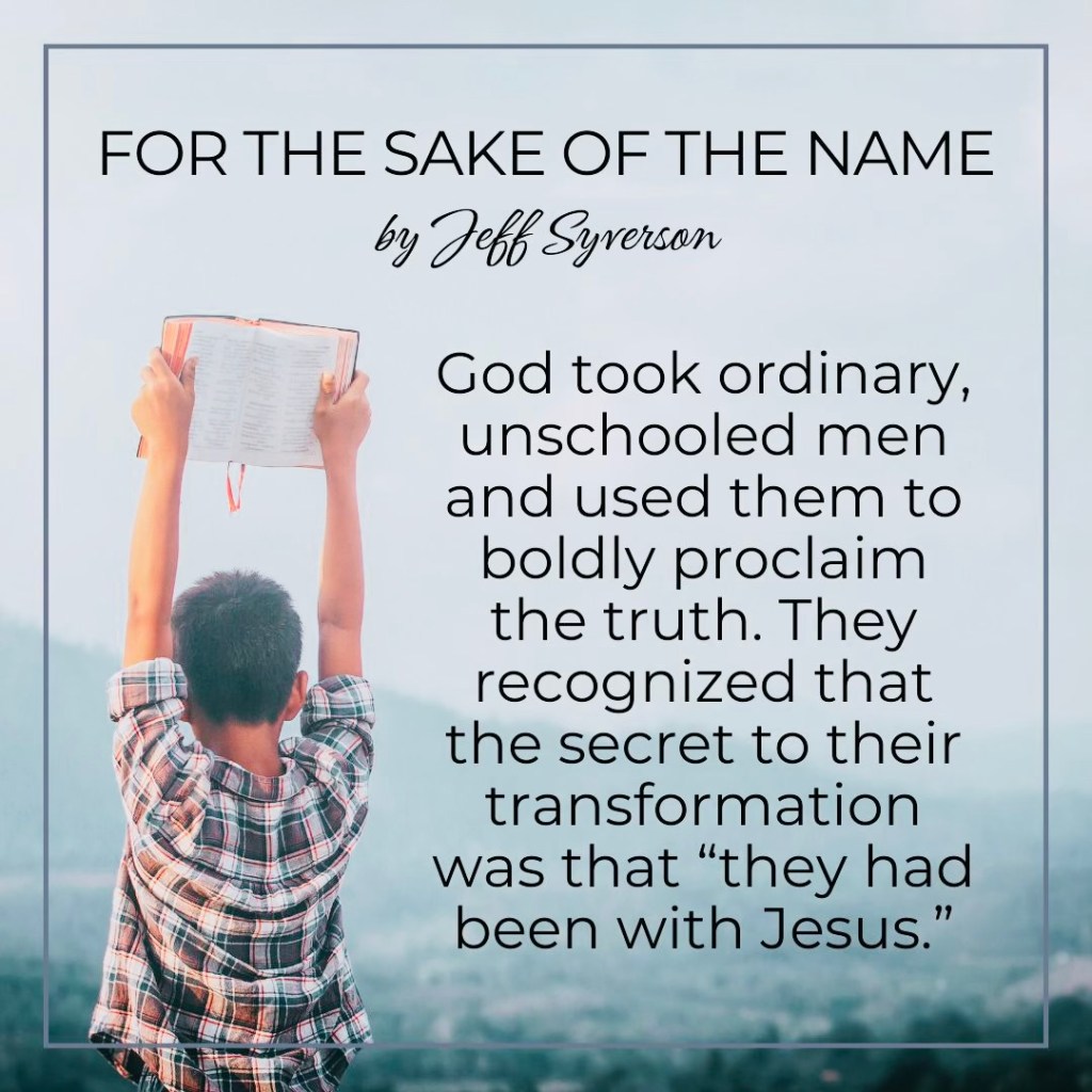 For the Sake of the Name