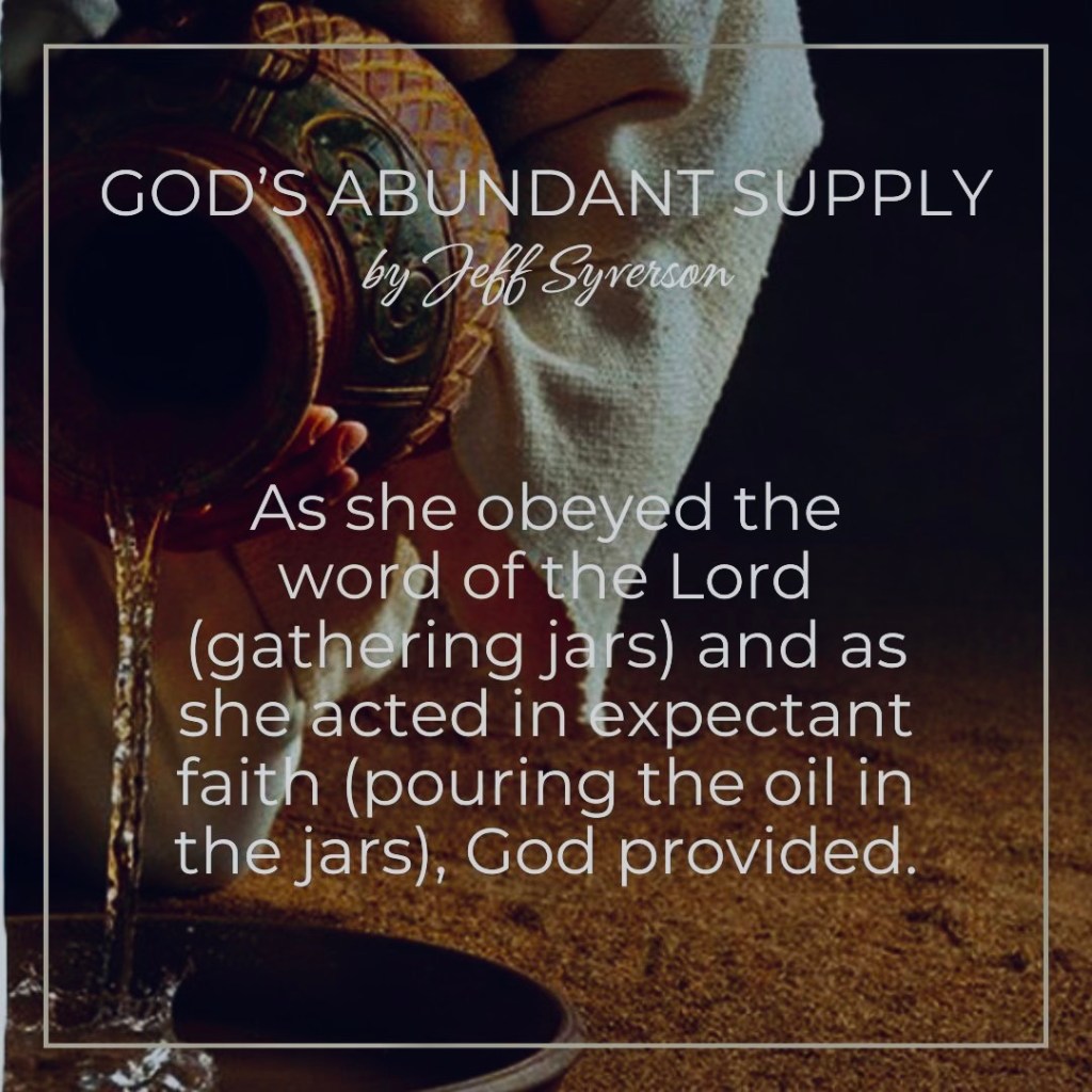 God's Abundant Supply