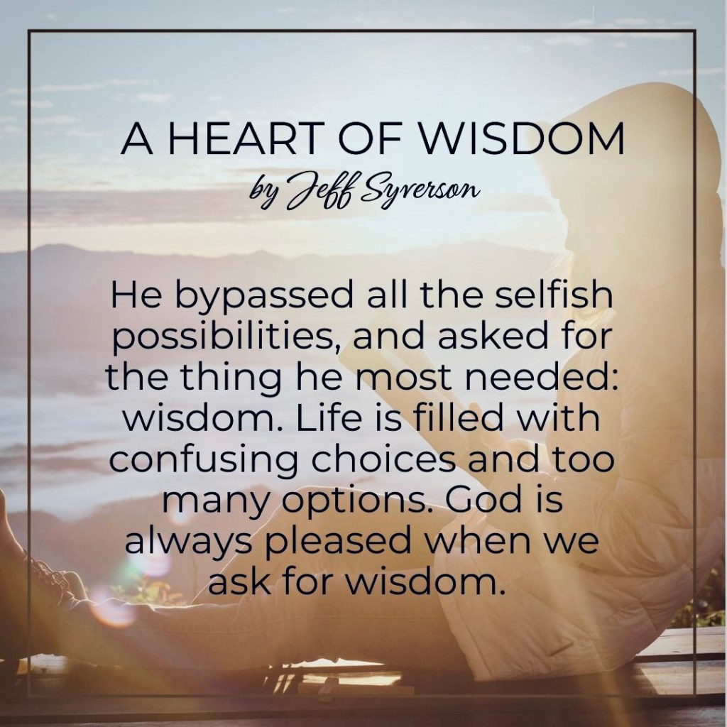 A Heart of Wisdom