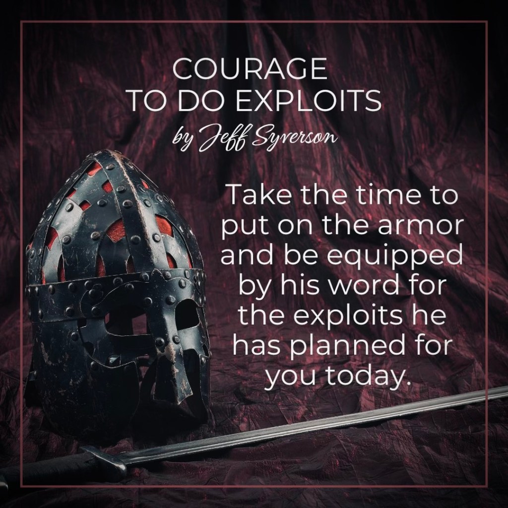 Courage to do exploits