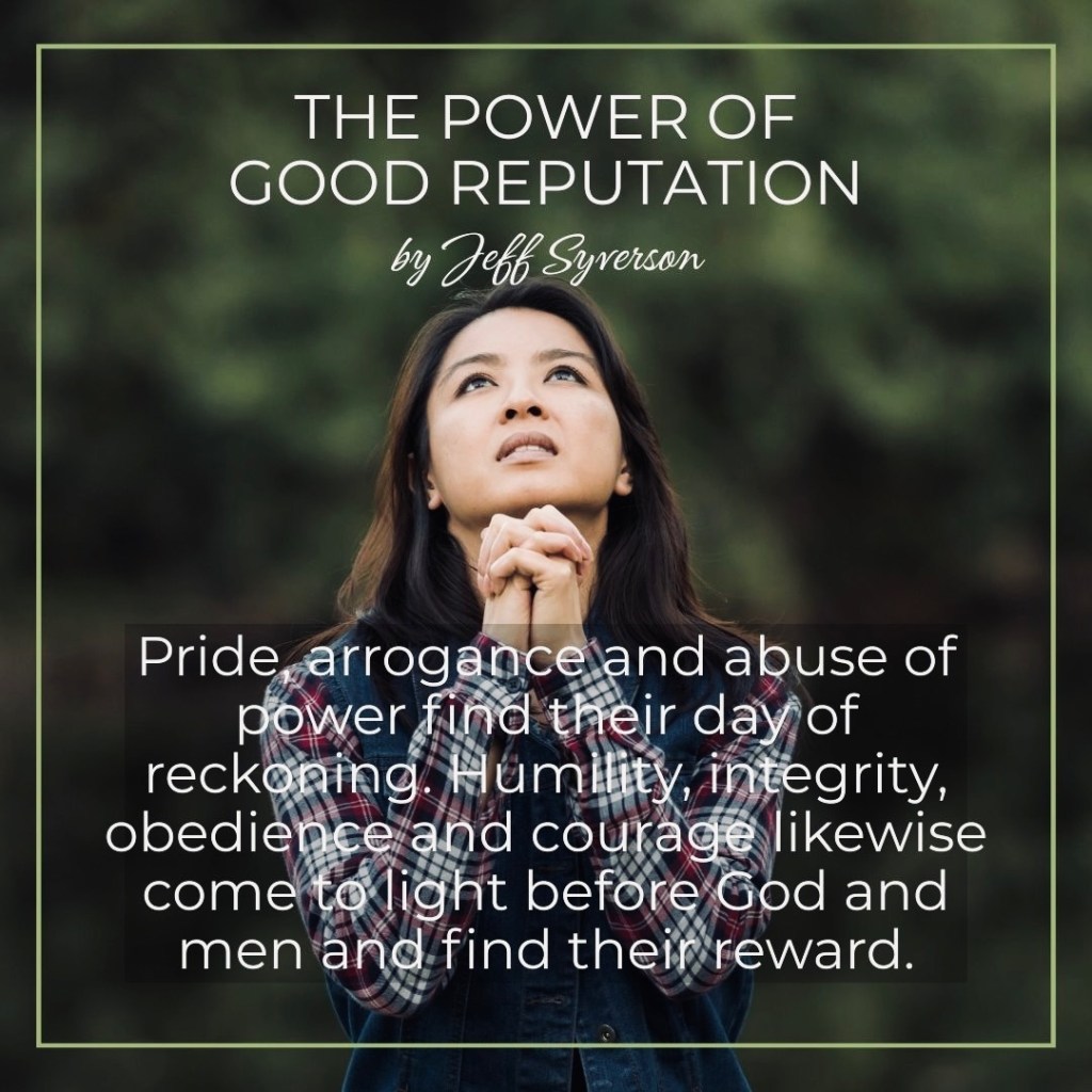 The Power of a Good Reputation