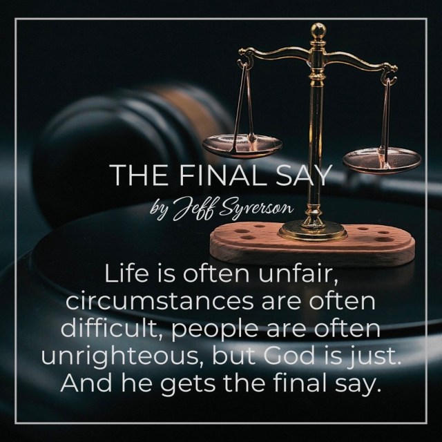 The Final Say