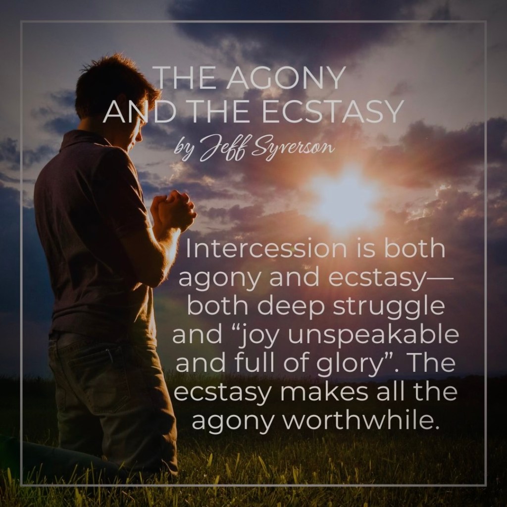The Agony and the Ecstasy