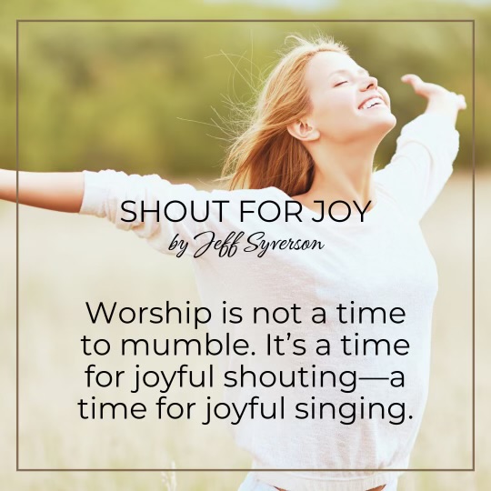 Shout for Joy